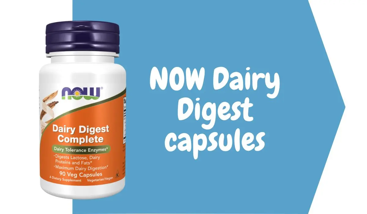 NOW Dairy Digest capsules