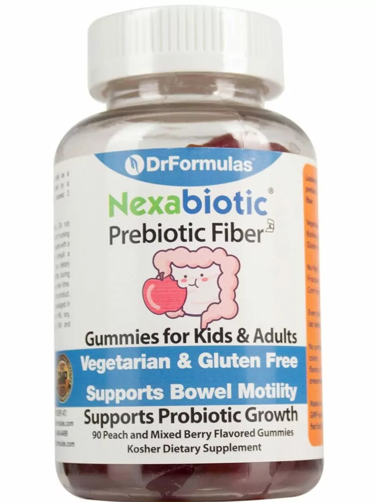 DrFormulas Prebiotic Fiber Gummies Supplement for Kids
