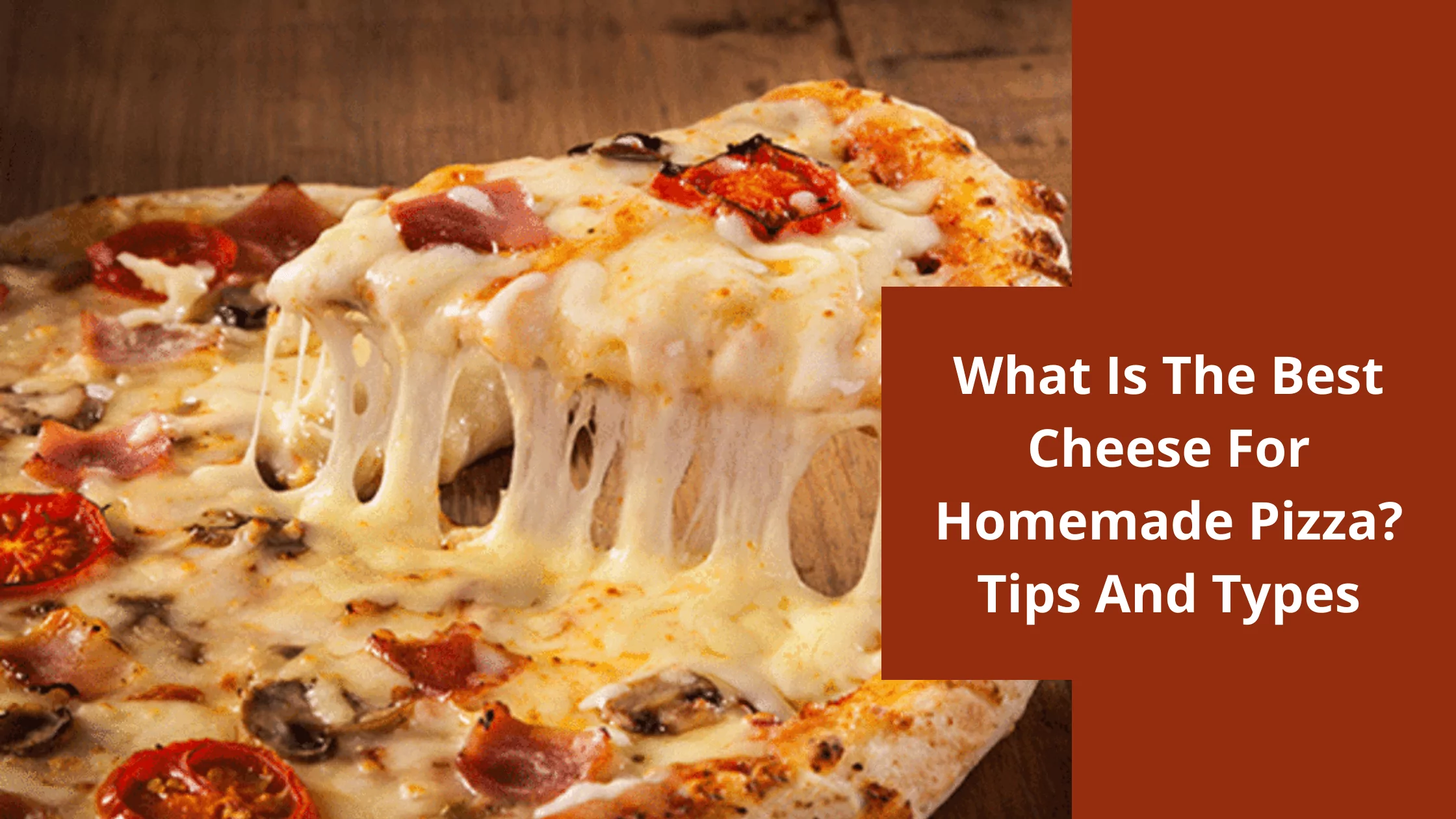 What Is The Best Cheese For Homemade Pizza Tips And Types