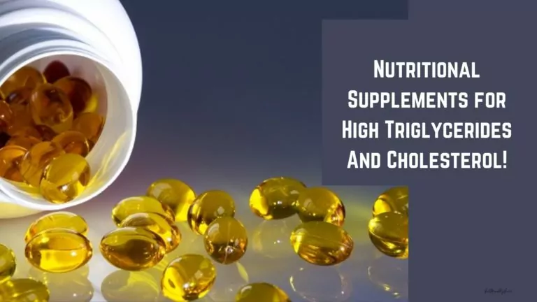Nutritional Supplements for High Triglycerides And Cholesterol!