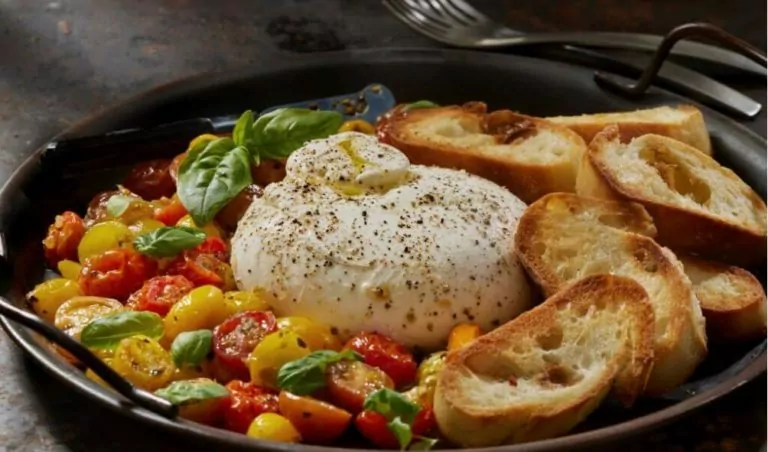Mediterranean Breakfast Burrata Platter: Crunchy And Healthy!