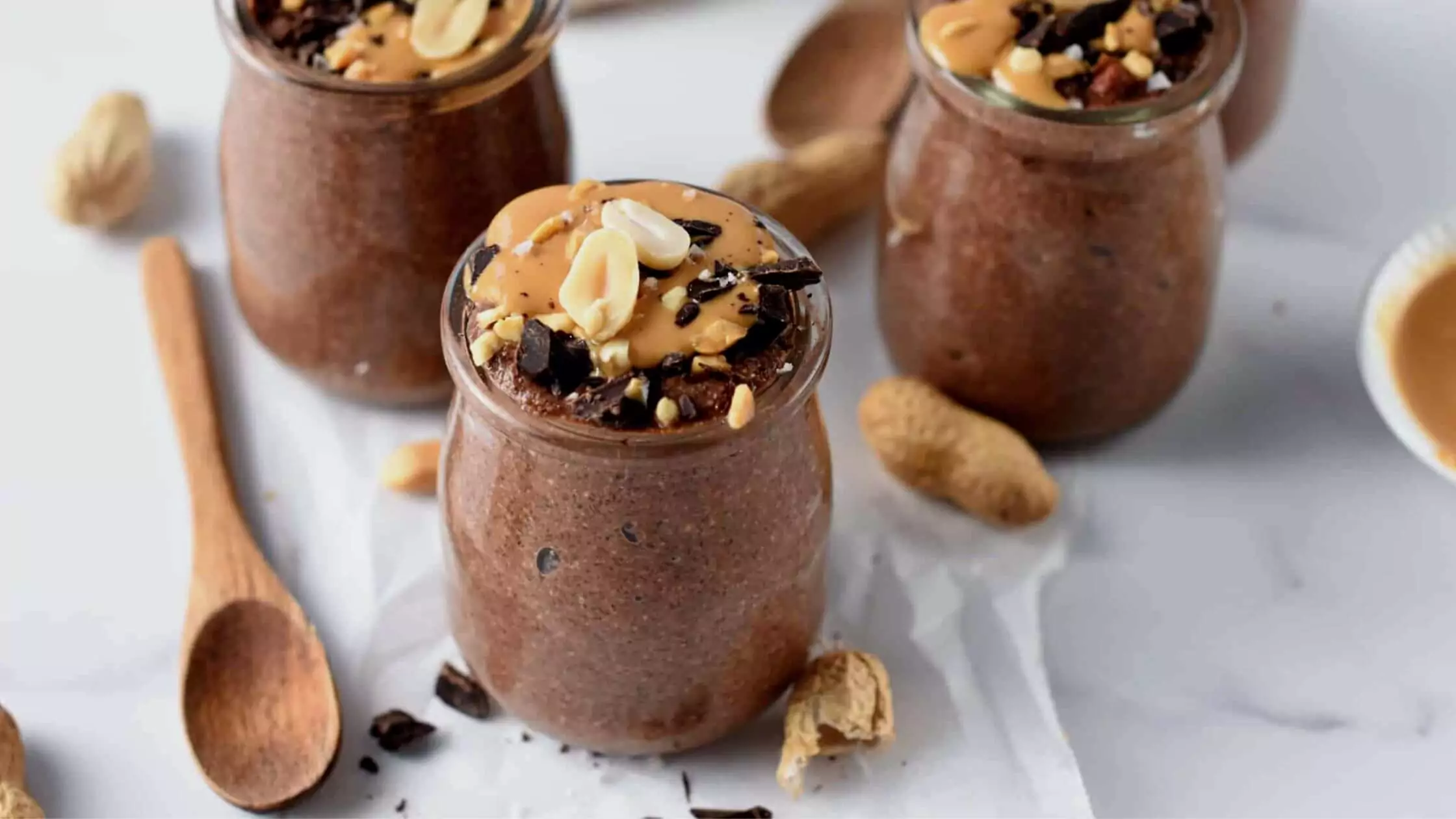 Peanut Butter Cup Chia Seed Pudding