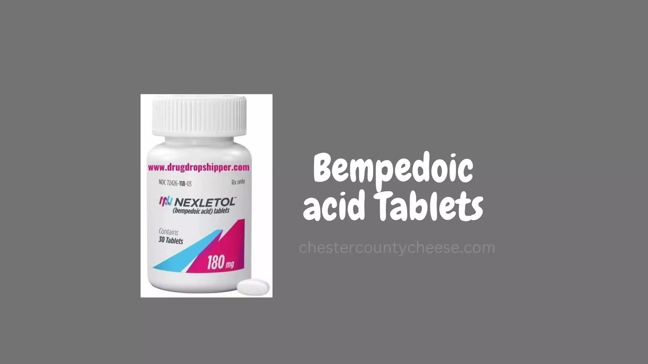 Newest Drug For Low Cholesterol-Bempedoic acid
